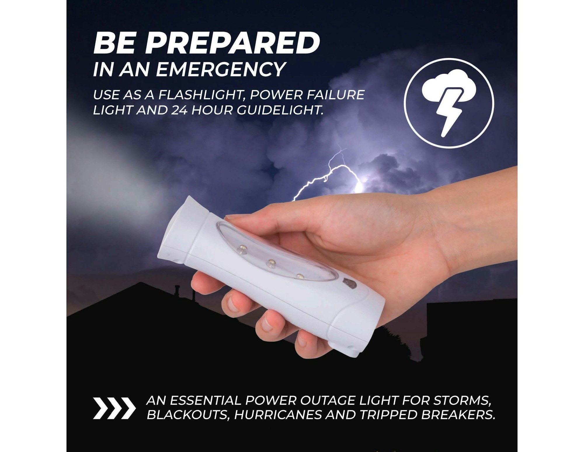 Photo of an emergency lighting option